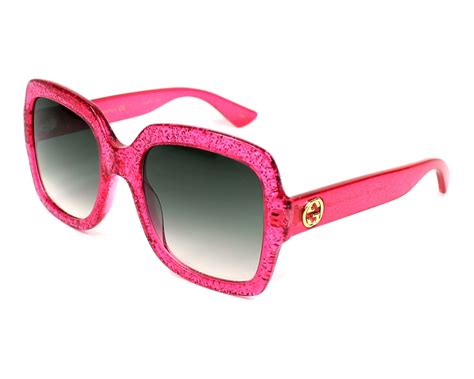 pink gucci sun glasses